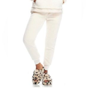 Fabulous Fur Ivory Faux Fur Cozy Lounge Pants